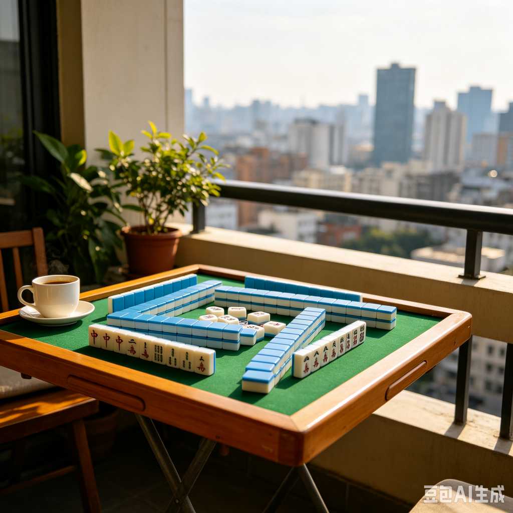 mahjong game table for home