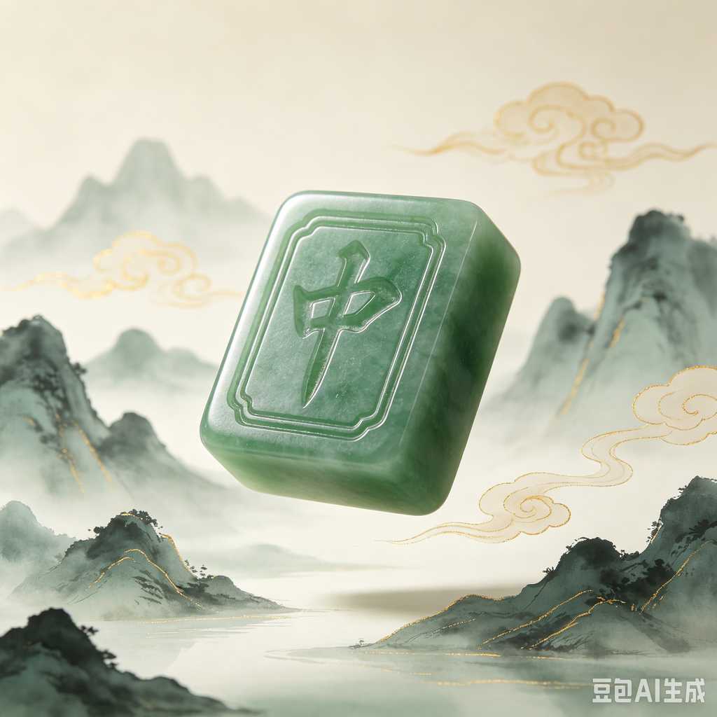 deep engrave mahjong tiles