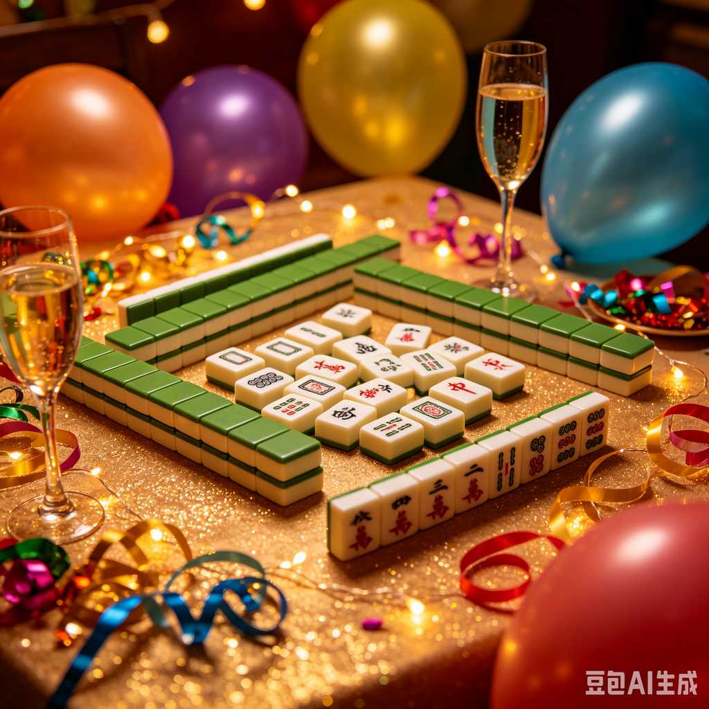 simple style mahjong set