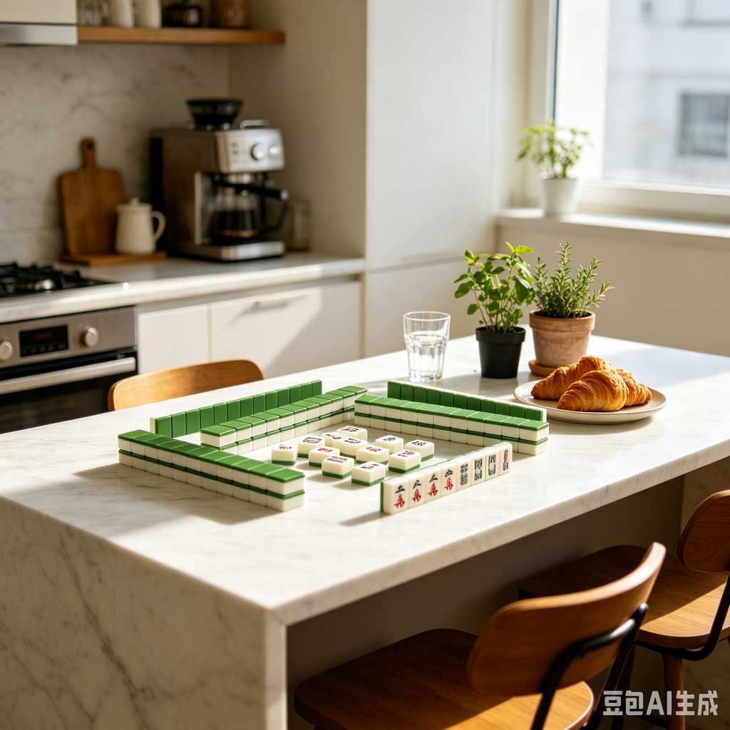 fine carving mahjong set
