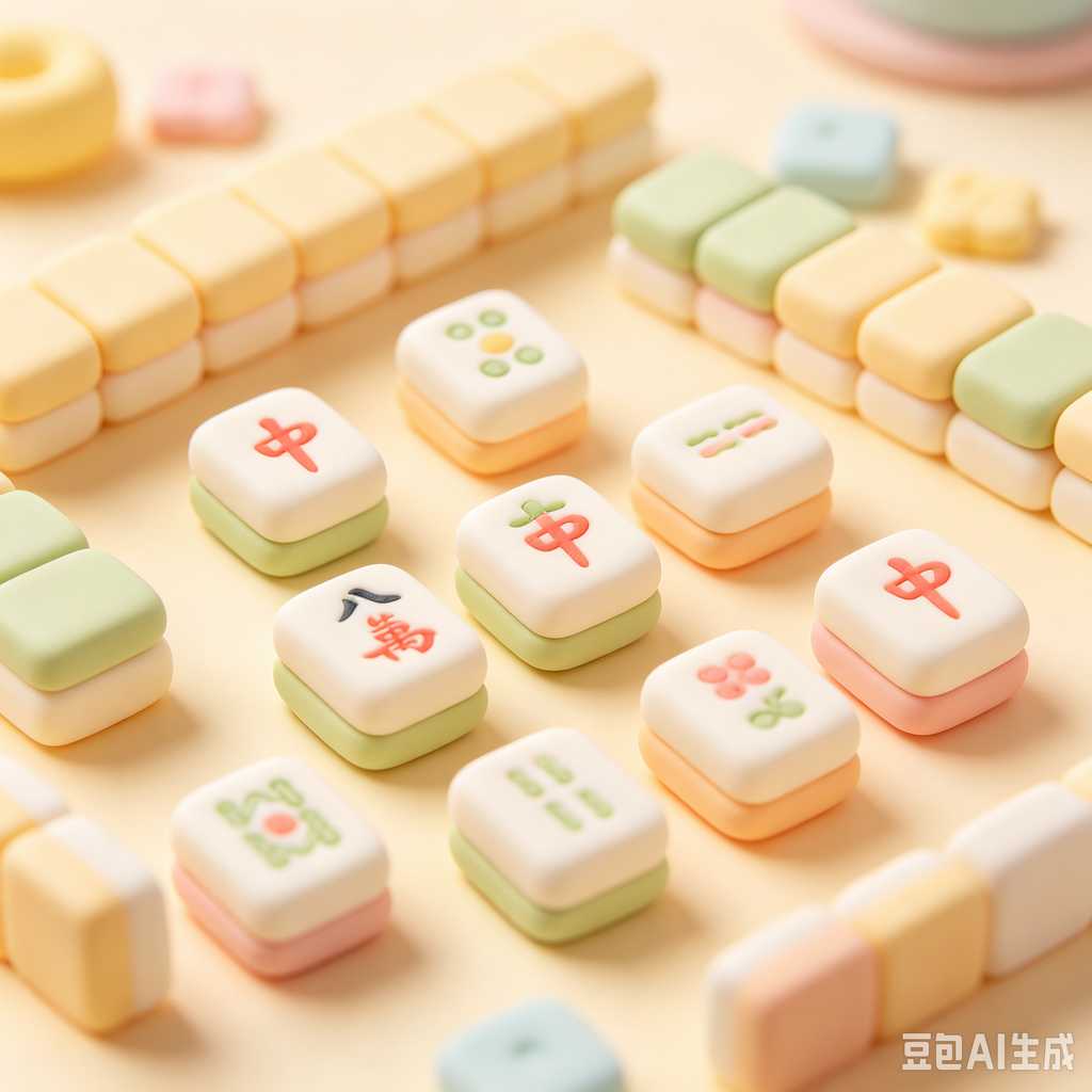 logo printed mahjong gift box